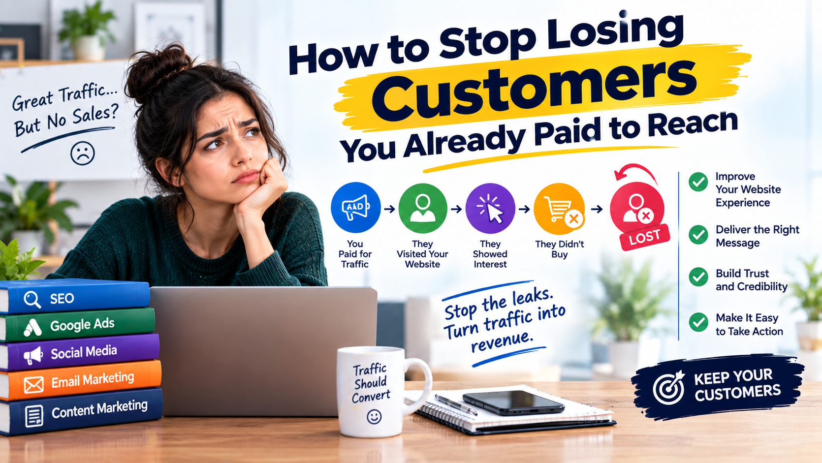 competitors keep winning customers you already paid to reach