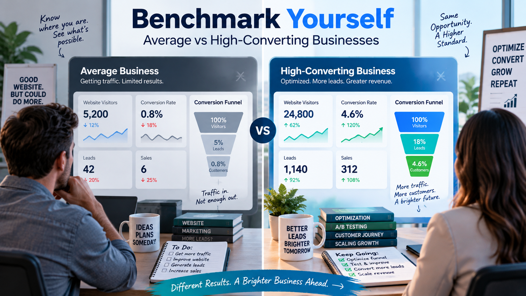 competitors get more leads same traffic