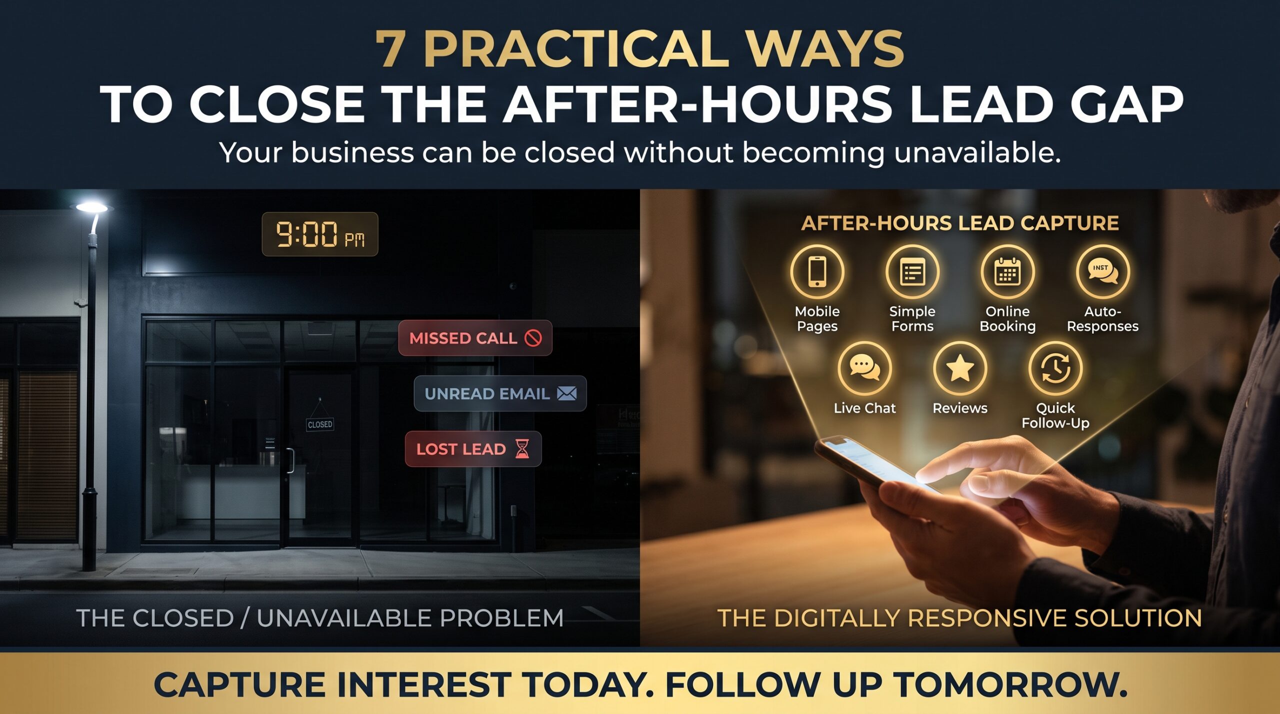 after-hours lead gap