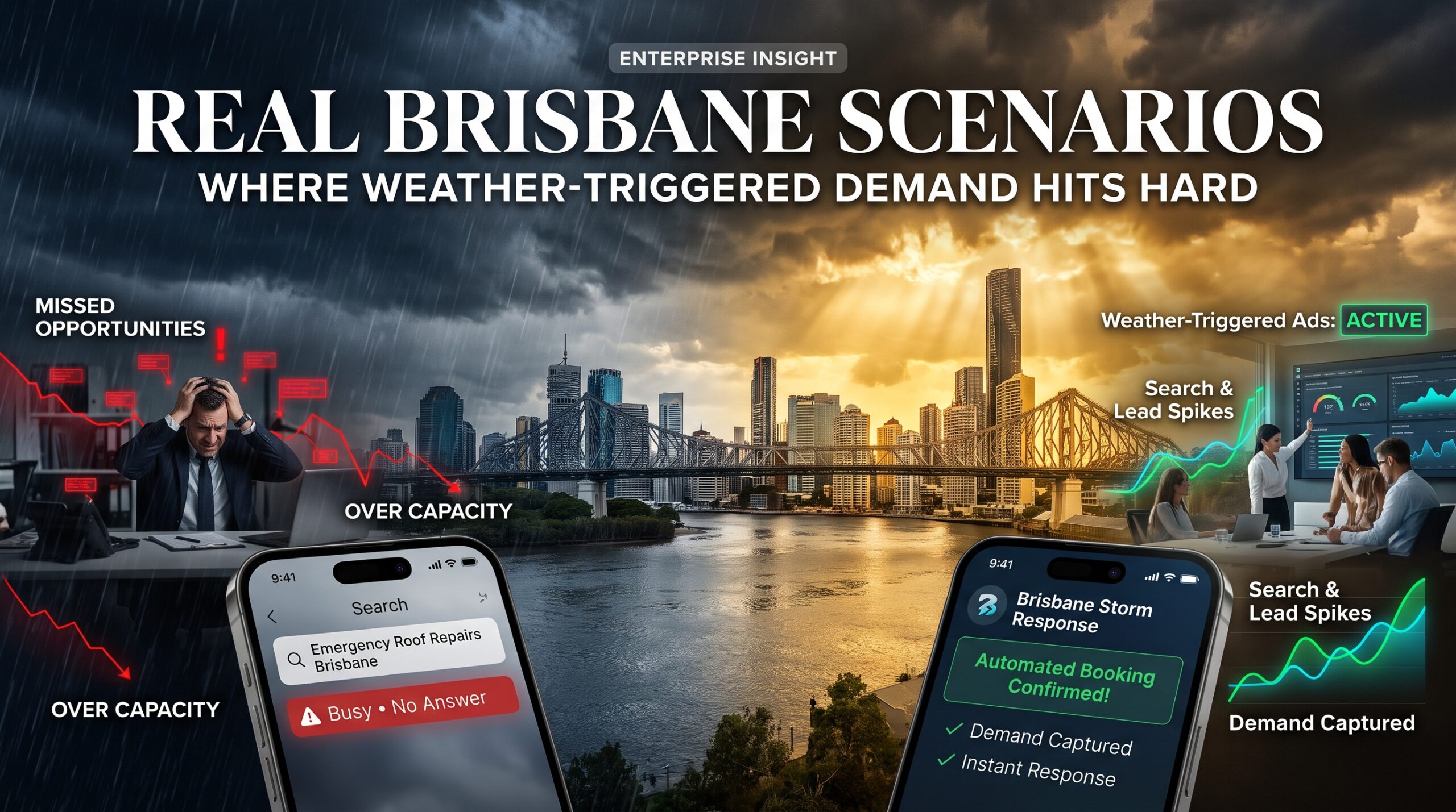weather-triggered demand